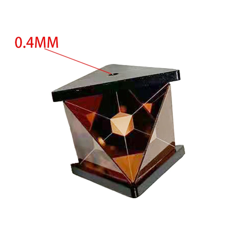 

The 360 Degree Mini Prism Suitable For Installation On The 0.4MM Steel Wire Rope Is Used For SWISS Total Station Measurement