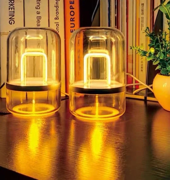 

Remote induction night light interactive long-distance love lighting promise light