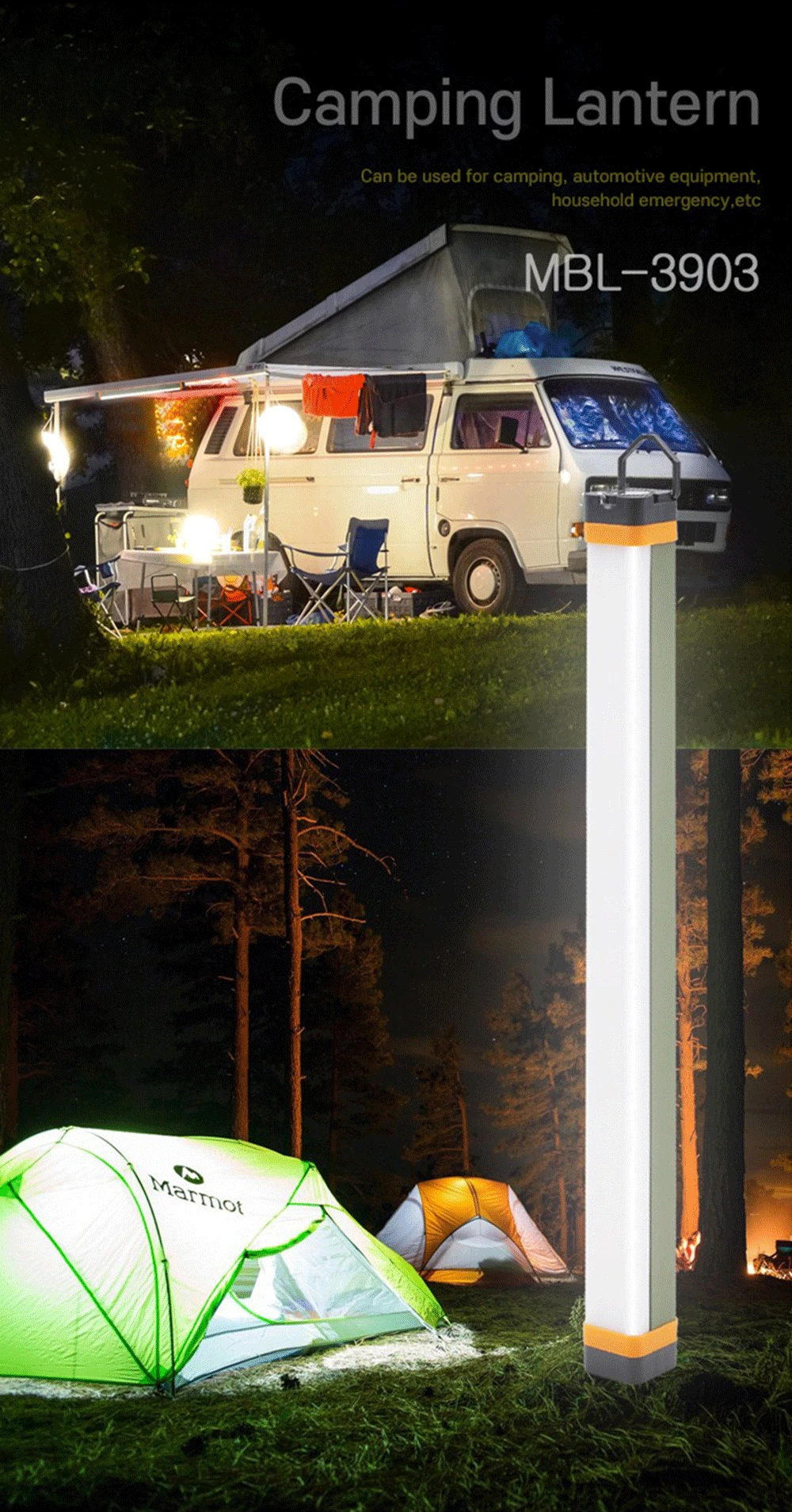 LED Portable Camping lanterne tente Camping lampe extérieure lampe de poche LED lampe anti-moustique puissance Mobile lampe multifonctionnelle  39