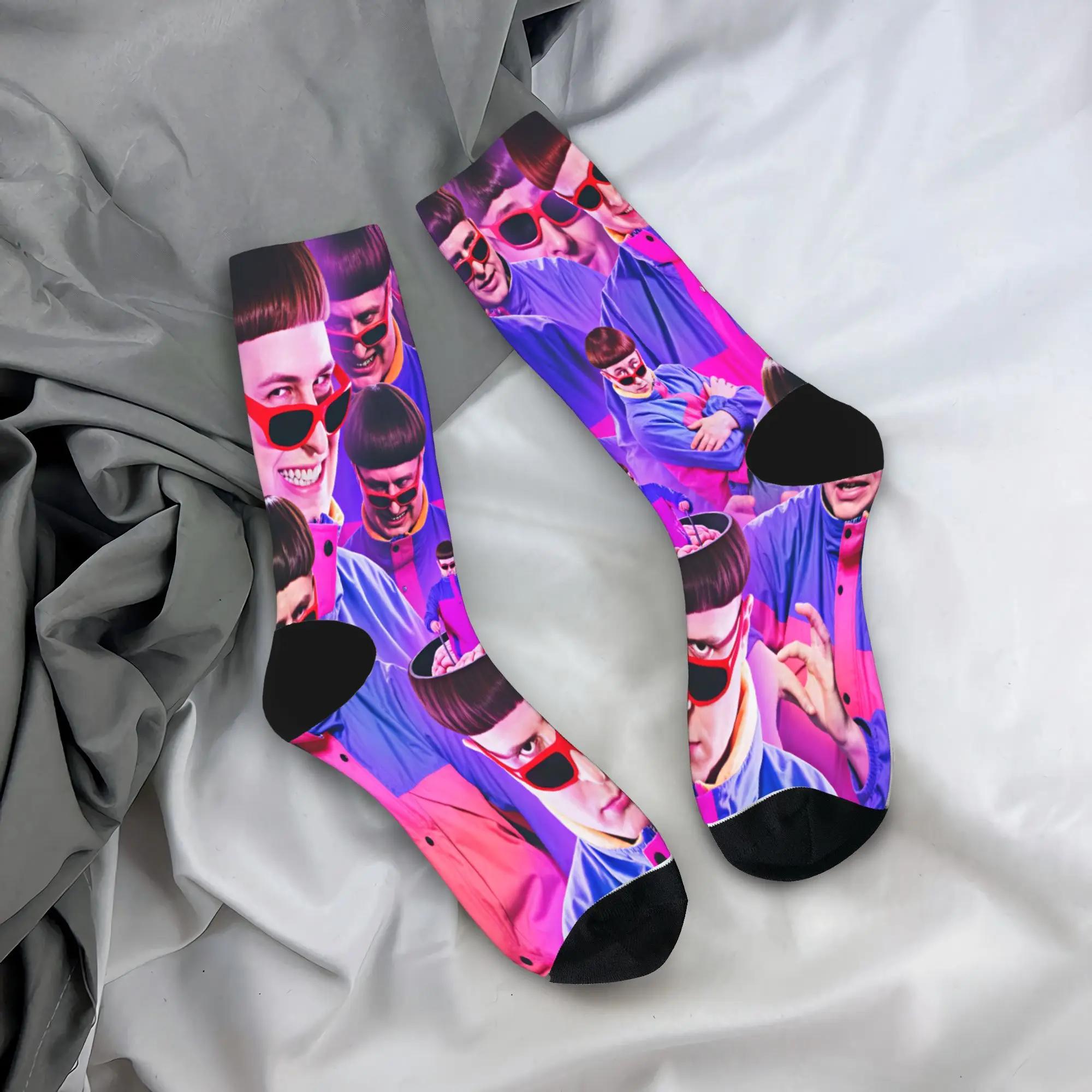 Oliver Tree  Socks  Elegant Stockings Men's Comfortable Climbing Socks Winter Design Anti Bacterial Socks