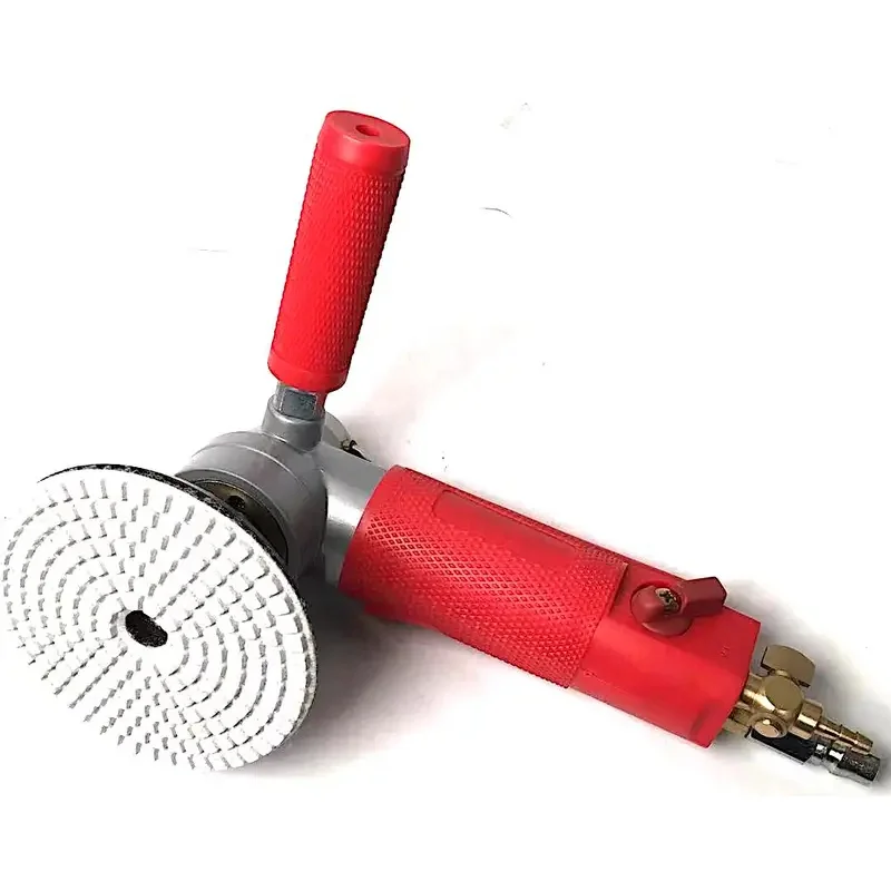 Polisher 4-Inch Water Feeding 100Mm Air Sanders Pneumatic Sanding Grinding Buffing Polishing Stone Marble Hine