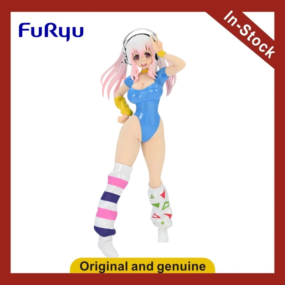 

【UA】Коллекционная фигурка FuRyu Concept Super Sonico 1980-х годов/различные цветовые варианты, синяя фигурка-модель, игрушка, подарок