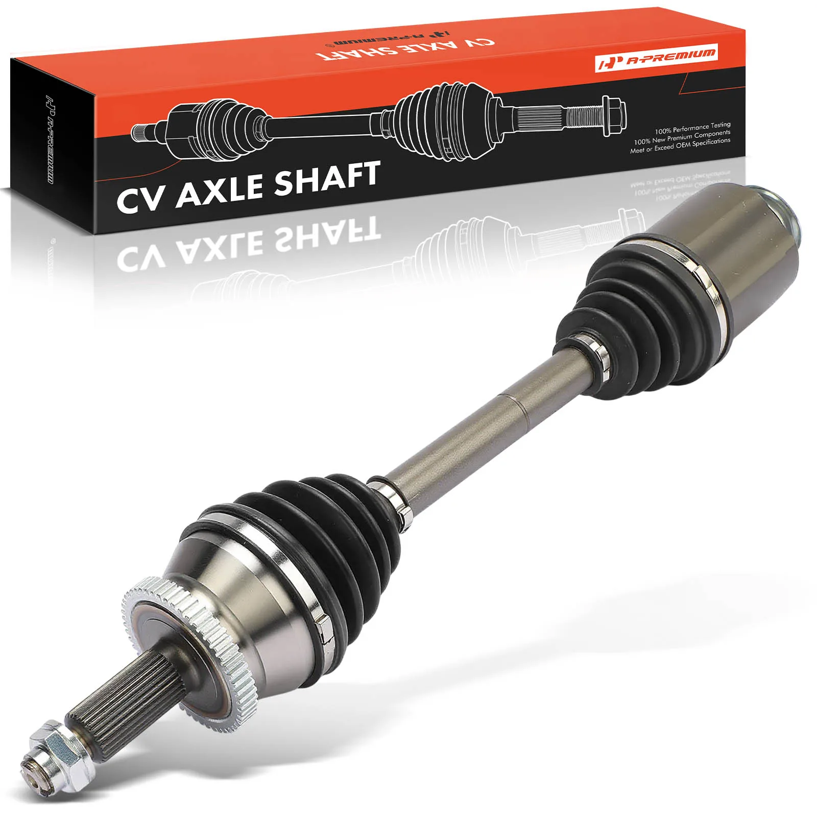 A-Premium Front Passenger Side CV Axle Assembly for Kia Sorento 2014-2015 Hyundai Santa Fe 2013-2016