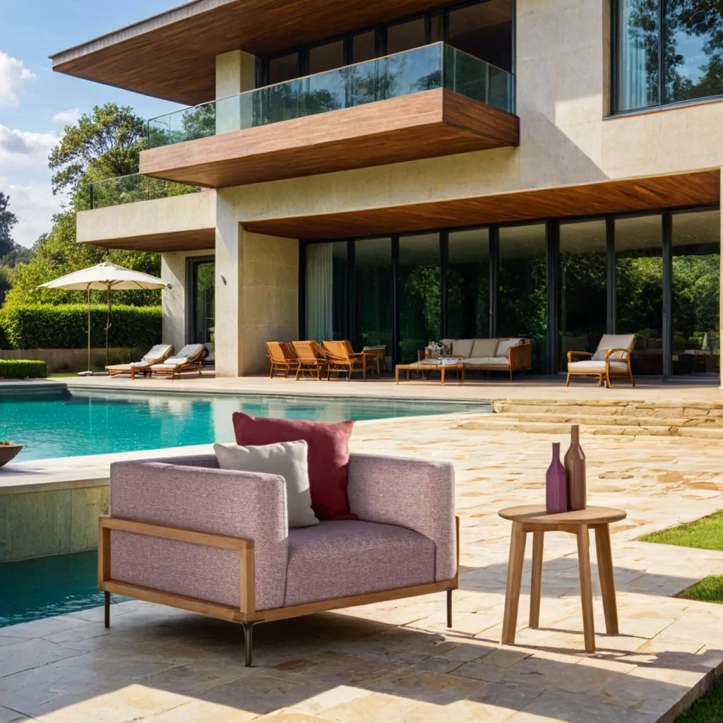 

Патио, садовый диван из тикового дерева, новый дизайн, всепогодный диван из тикового дерева, уличная мебель, садовый диван, набор