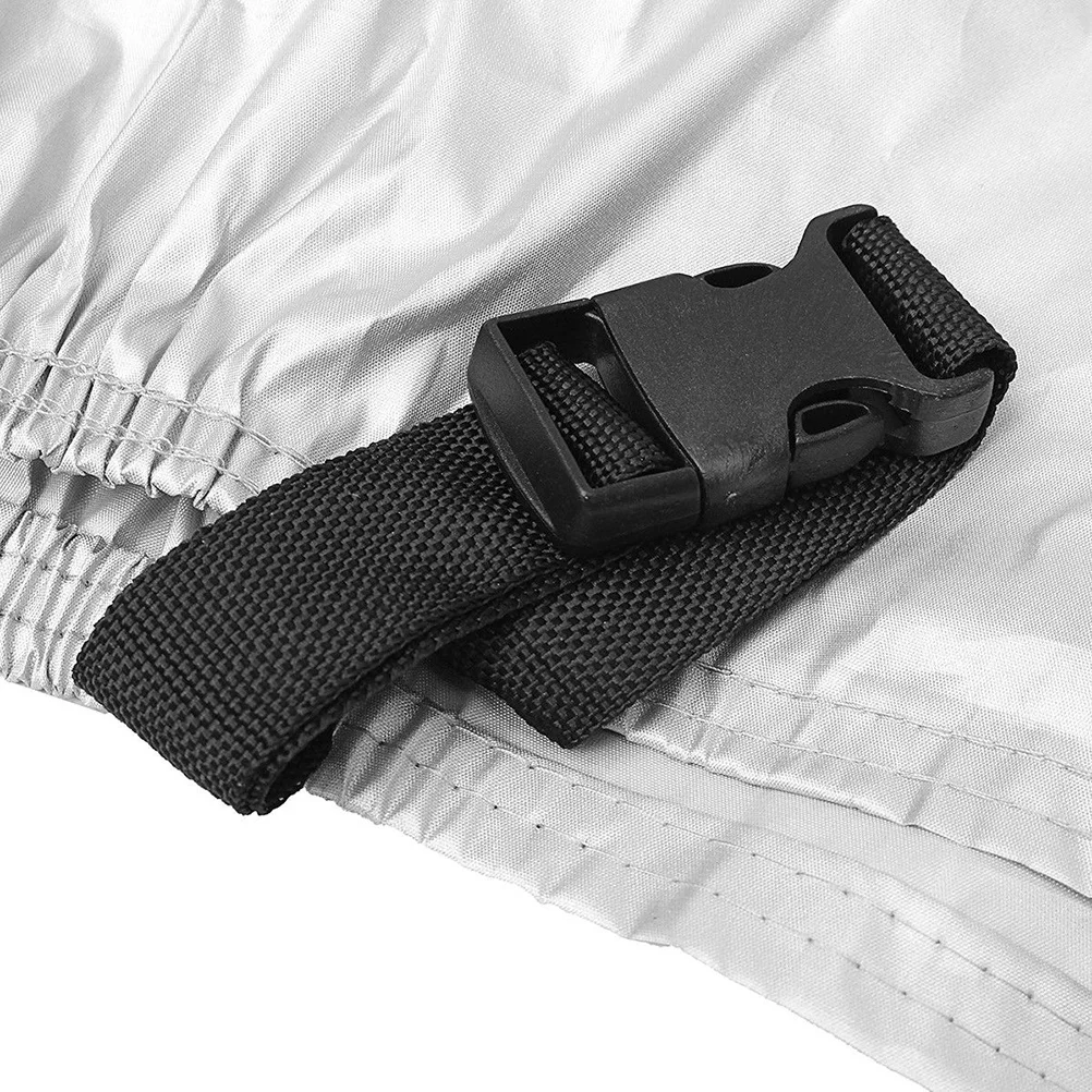 Waterproof Cover For Bike Protection Outdoor Uv-Proof Lockhole For Mountain Road Bike S Black Center Silver Periphery