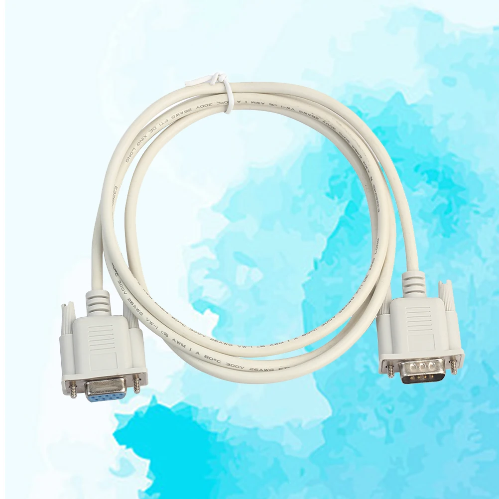 

Direct Pin Serial Cable 9 Pin Extension Serial Cable Projector Compatible Shielding EMI Data Line