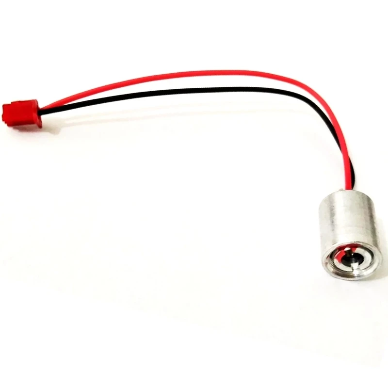 Mini Módulo de diodo de punto láser rojo, 650nm, 80mw, 12mm x 15mm, 2,5 V