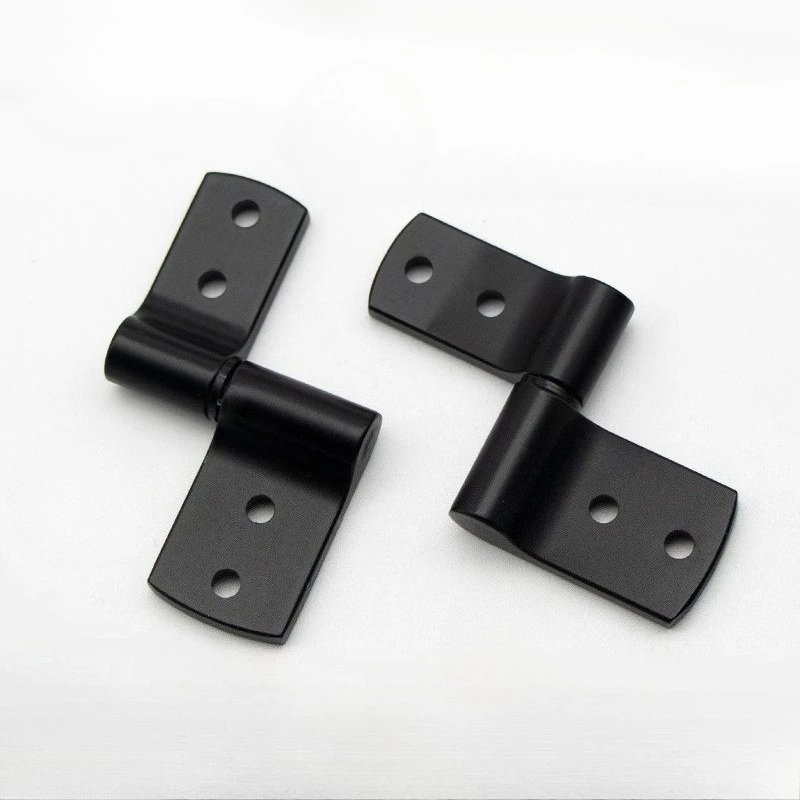 

Heavy Duty Zinc Alloy Adjustable Torque Damping Hinge Flag-Type Industrial Hardware Black 53.1X18.3X14.3mm 1PCS