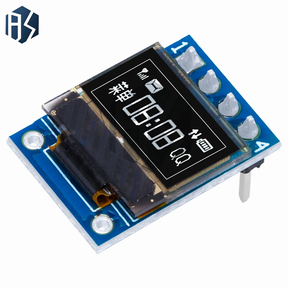 Modul LCD Display OLED putih 0.42 "0.42 inci layar Serial 72X40 warna putih antarmuka I2C IIC/SPI SSD1315 72*40 UNTUK Arduino