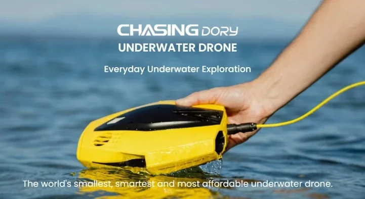 Chasing Dory Underwater Drone Smart Camcorders 1080P Full HD Underwater ROV APP Remote Control Real-time with Bluetooth