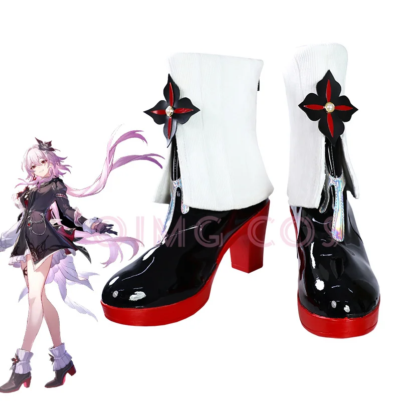 Honkai Star Rail chaussures de Cosplay de nuit Style Anime chinois Halloween femmes jeu 7 mars