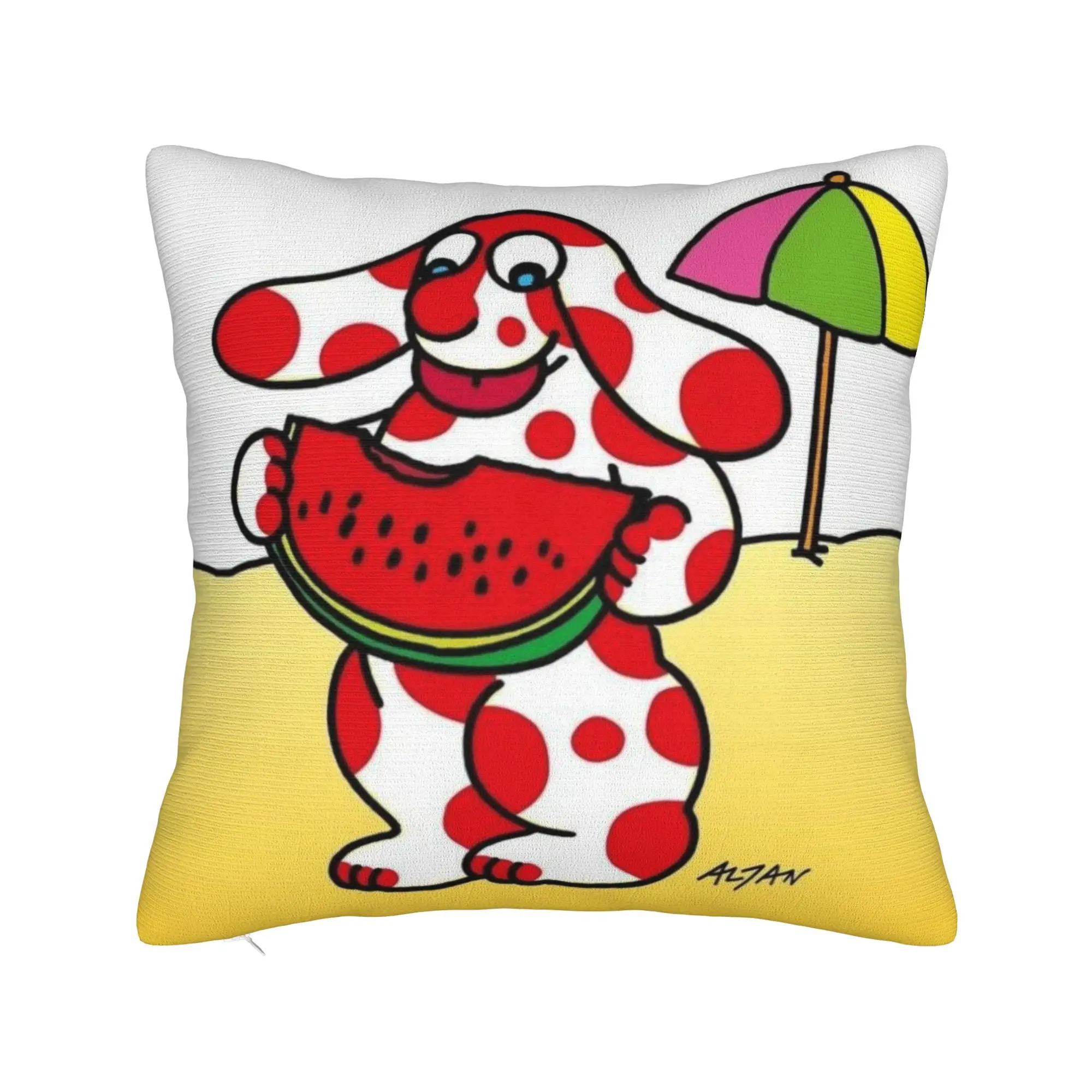 Pillow Case Cartoon La Pimpa Square  Pillow Cover For Wedding Party Home Decor Kawaii Pillowcases