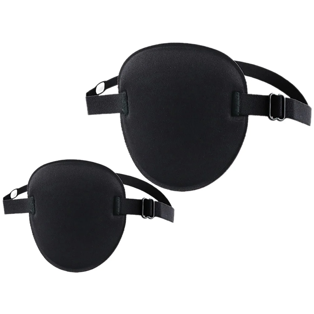 

2 шт. регулируемые одинарные патчи для глаз, 3D-дизайн для обучения амблиопии, удобная одежда для детей и взрослых