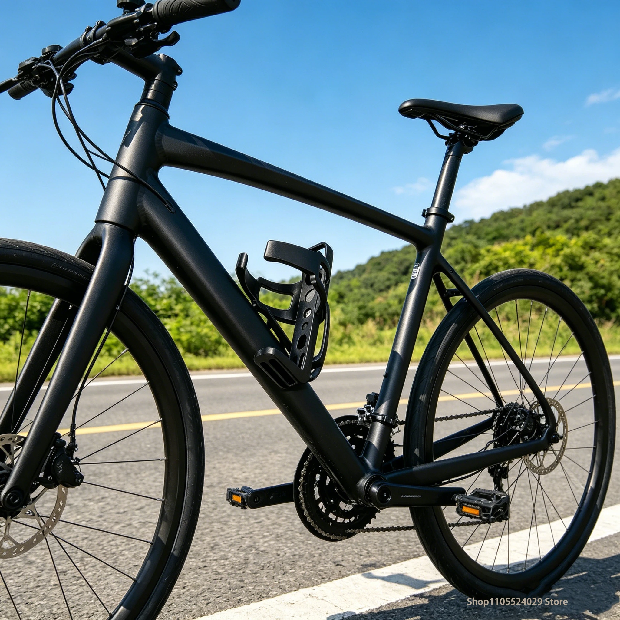 Leichter Fahrrad-Flaschenhalter, Getränkeflaschenhalterung, Fahrrad-Wasserbecher-Halterung, Mountainbike- und Rennrad-Zubehör, drehbar