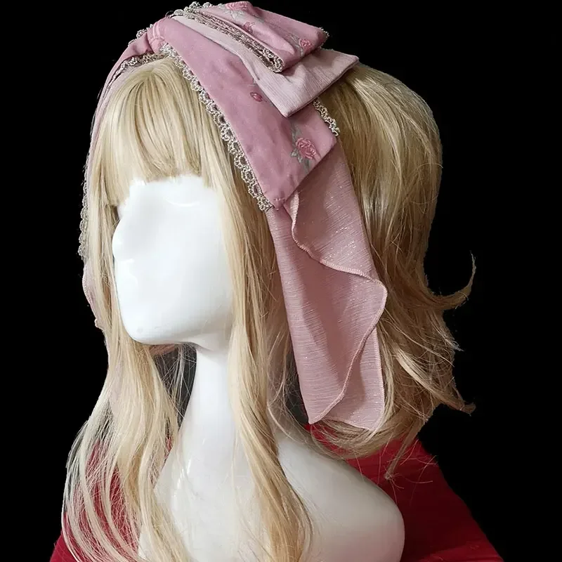 Bell & Binatang ~ Sweet Busur Hairband Lolita Headpiece dengan Princess