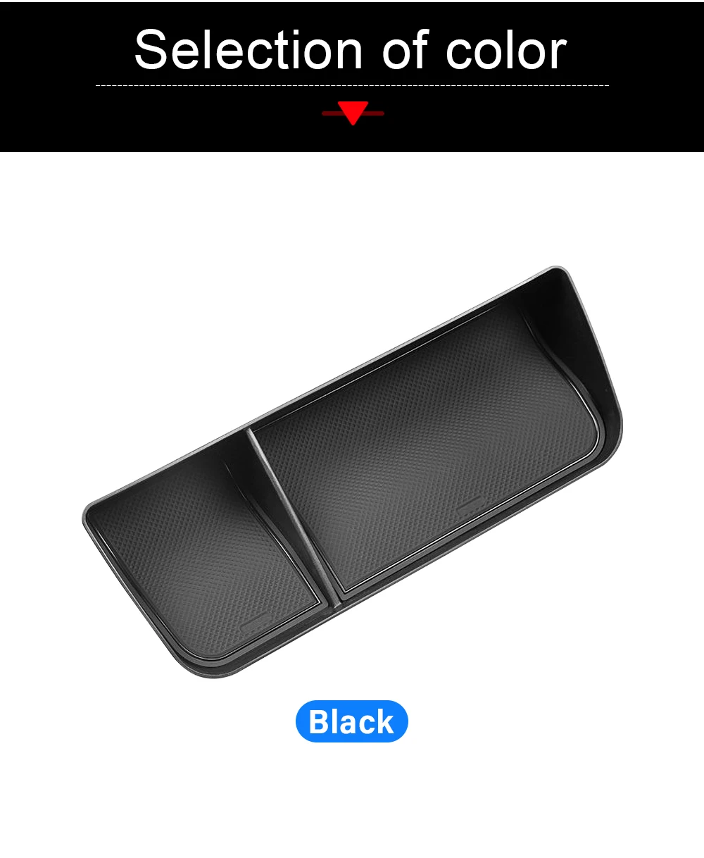 Für Xpeng G6 2023 2024 2025 2026 Auto Mittelkonsolen-Bildschirm Hinterer Aufbewahrungsbox-Organizer Rutschfeste Matte Innenraum-Zubehör – Detail 4