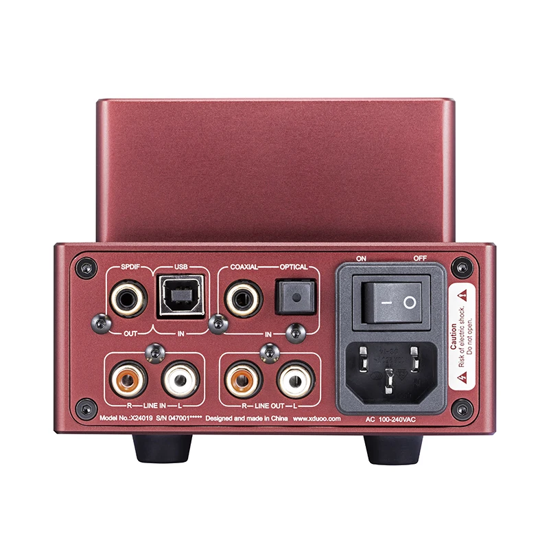 XDUOO TA-10R Tube Headphone Amp AK4493EQ DAC ECC82/12AU7 Tube Amplifier XMOS USB DSD DAC CLASS A Headphone Amplifier TA10R