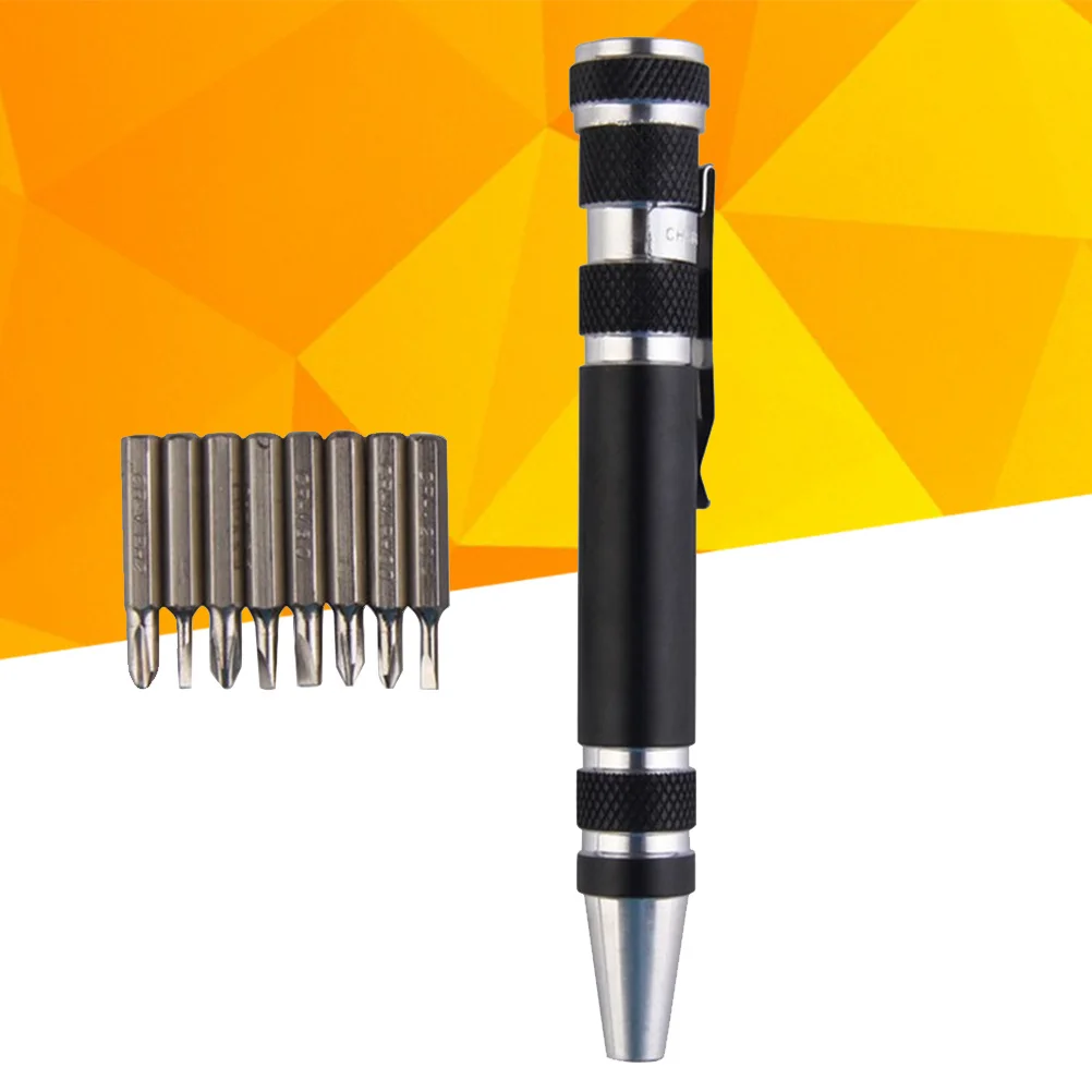 

Multifunction Precision Aluminum Mini Tool Kit For Phone Repair Compact Portable Design Non-Slip Grip Bit Set Multifunction Tool