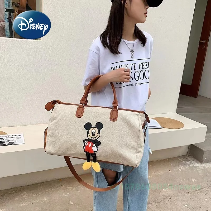 Disney Mickey\'s New Diaper Bag Handbag Luxury Brand  Diapers Bag Baby BagMulti Functional Large Capacity Women\'s Travel Handbag