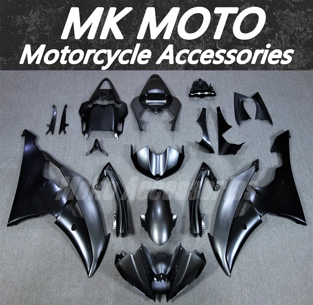 

Fairings Kit Fit For Yzf R6 2008 2009 2010 2011 2012 2013 2014 2015 2016 Bodywork Set Injection Matte Black Gray