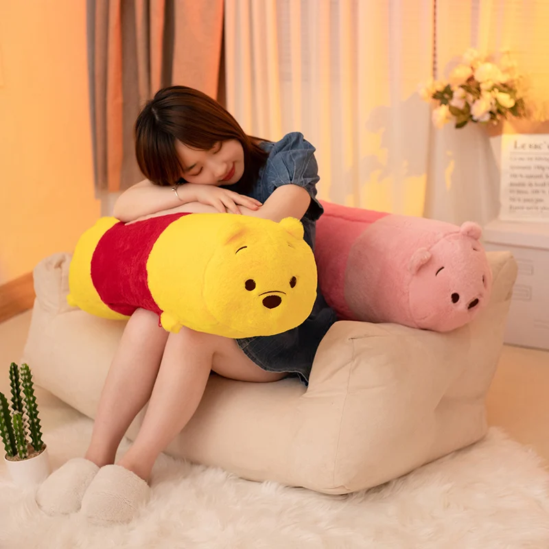 Disney Winnie the Pooh Plush Toys Pillow Kawaii Anime Bear Stuffed Doll Cartoon Cute Elf Plush Doll Birthday Gift For Girls