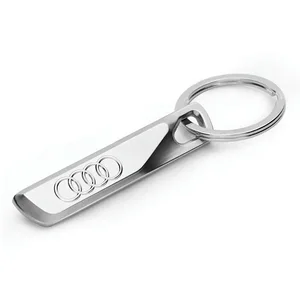 3D car metal rope badge Keychain Keychain for Audi A3 A4 A5 A6 A7 Q2 Q3 Q5 Q7 TT TTS SLINE RS4 RS6 B5 8V 8P 10 Main Sales Audi Keychain - №10