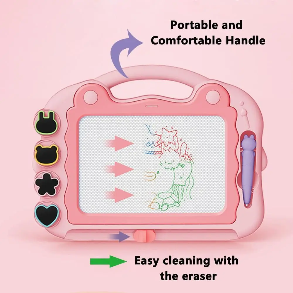 Detachable Parts Magnetic Drawing Board Erasable Reusable Children's Drawing Board Portable Colorful Drawing Board