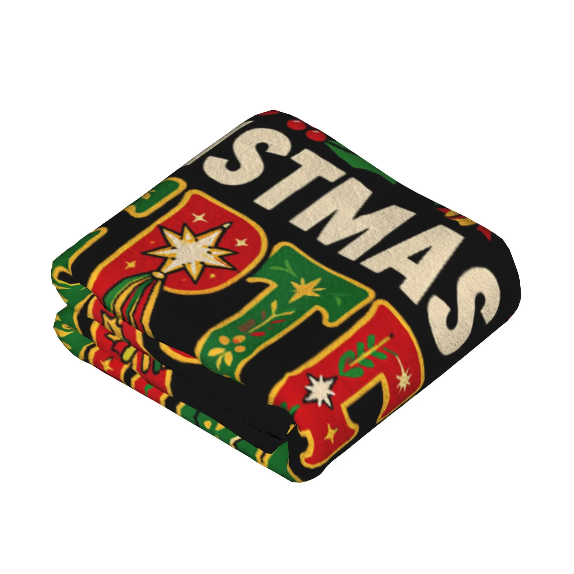 Philippine Christmas Filipino Parol Star Flannel Throw Blankets  Blankets for Sofa Couch Warm Quilt