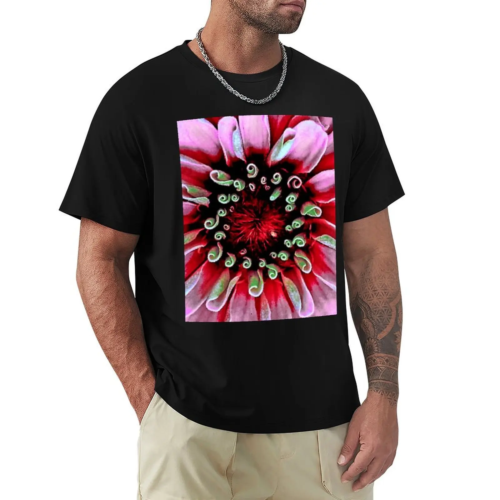 

Heavenly pink blossoms . Flowershop528 T-Shirt Plus Size Lightweight Top