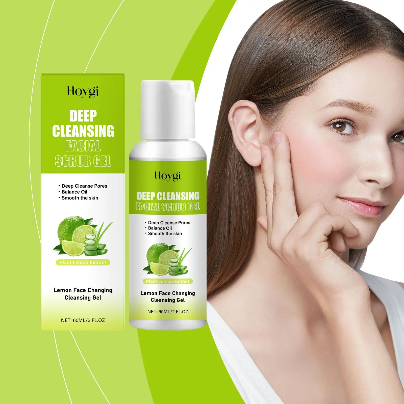

Exfoliating Gel for Face - Hydrating, Refreshing, Gentle Pore Cleansing