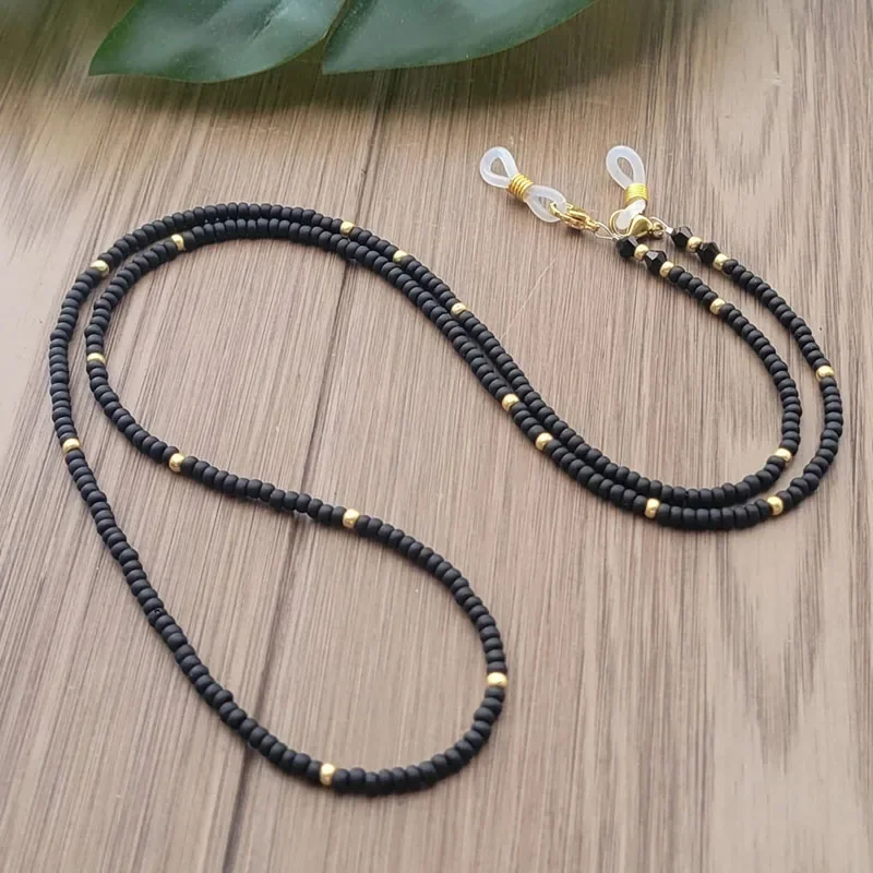 Tigereye X Tortoise Style Unisex Eyeglass Chain | Sunglass Glasses Strap Holder