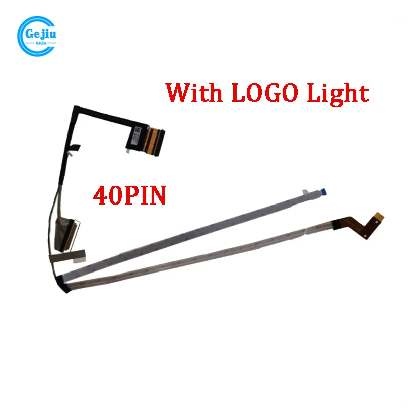 New Original Laptop LCD EDP Cable For Lenovo Legion Y7000 R7000 2020H 4K 120Hz 144Hz 165Hz DC02C00M000/10/20 With LOGO Light