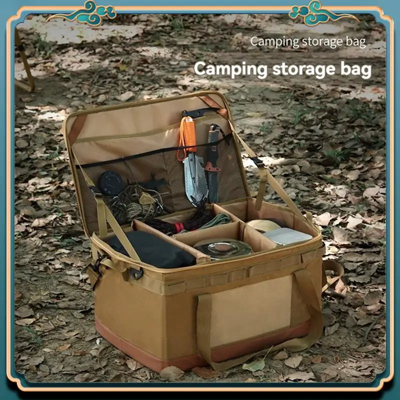 

Latest Picnic Bag Outdoor Camping Organizers Large Capacity Bag For Beach Picnic Road Trip Travel For Family Activities