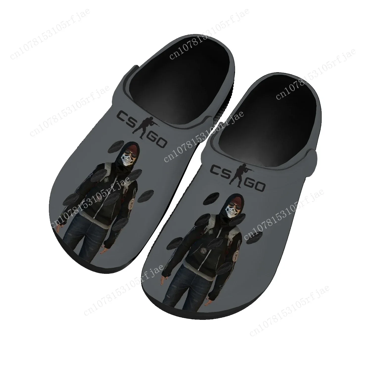 

Cartoon Game Counter Strike Global Offensive Home Clogs Mens Womens Tailor Made Water Shoes Garden Beach Hole Slippers Sandals