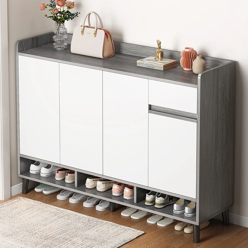 Auvents Organizers Shoe Cabinet Storage Thin Display Shoerack Shoe Cabinet Shelves Meuble Chaussures Entrance Hall Furniture47