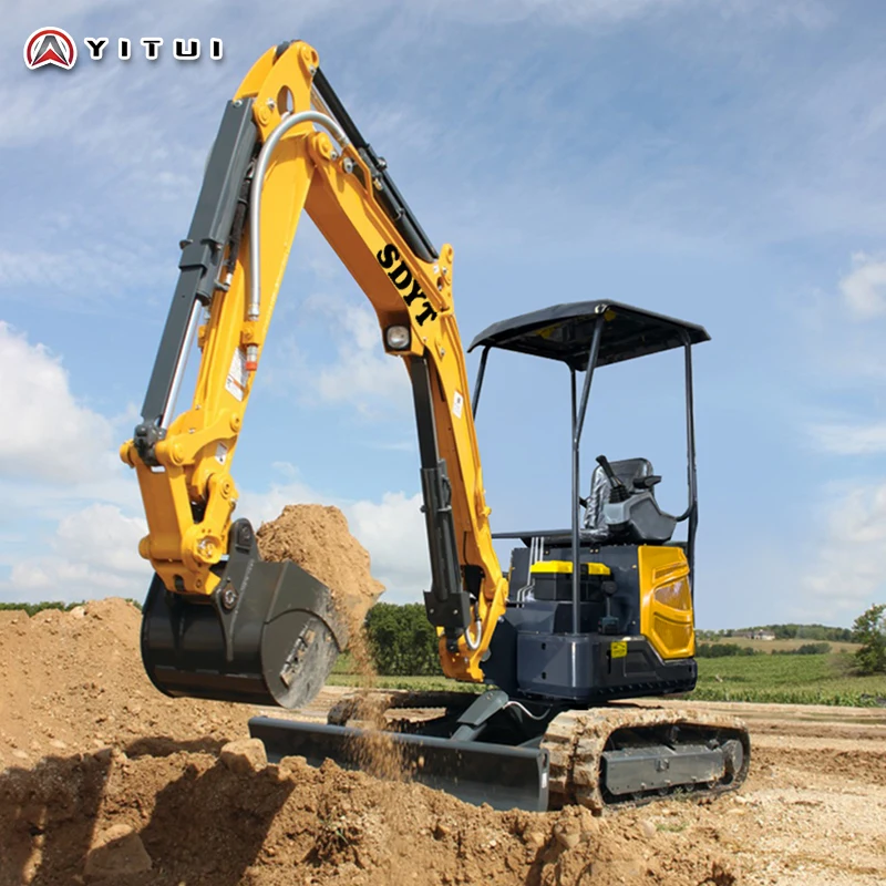 Kubota Engine Customized 1.2 Ton Mini Excavator Epaeuro 5 Small Excavator Factory Transaction Fast Delivery