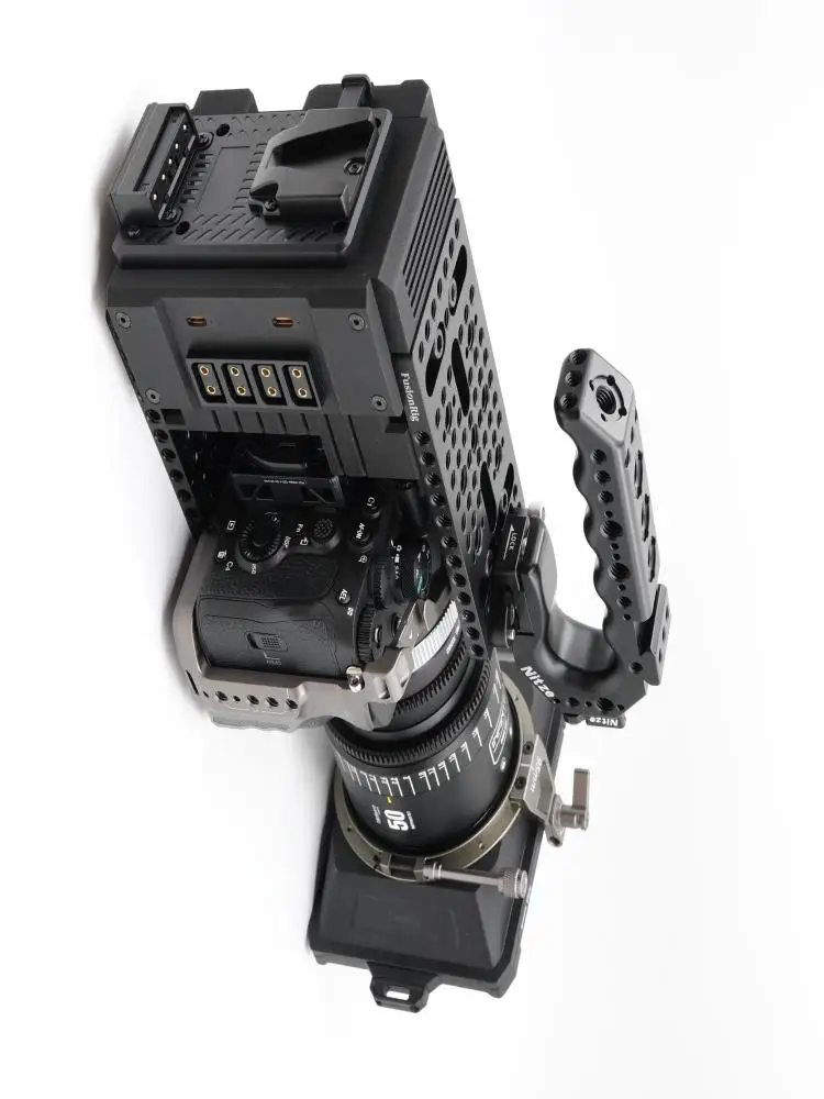 NIEUWE FusionRig voor Sony A7M4/A7S3 camera cage uitbreidingsmodule Cineback, compatibel met Tilta TA-T30 en SmallRig 3667 - afbeelding 2