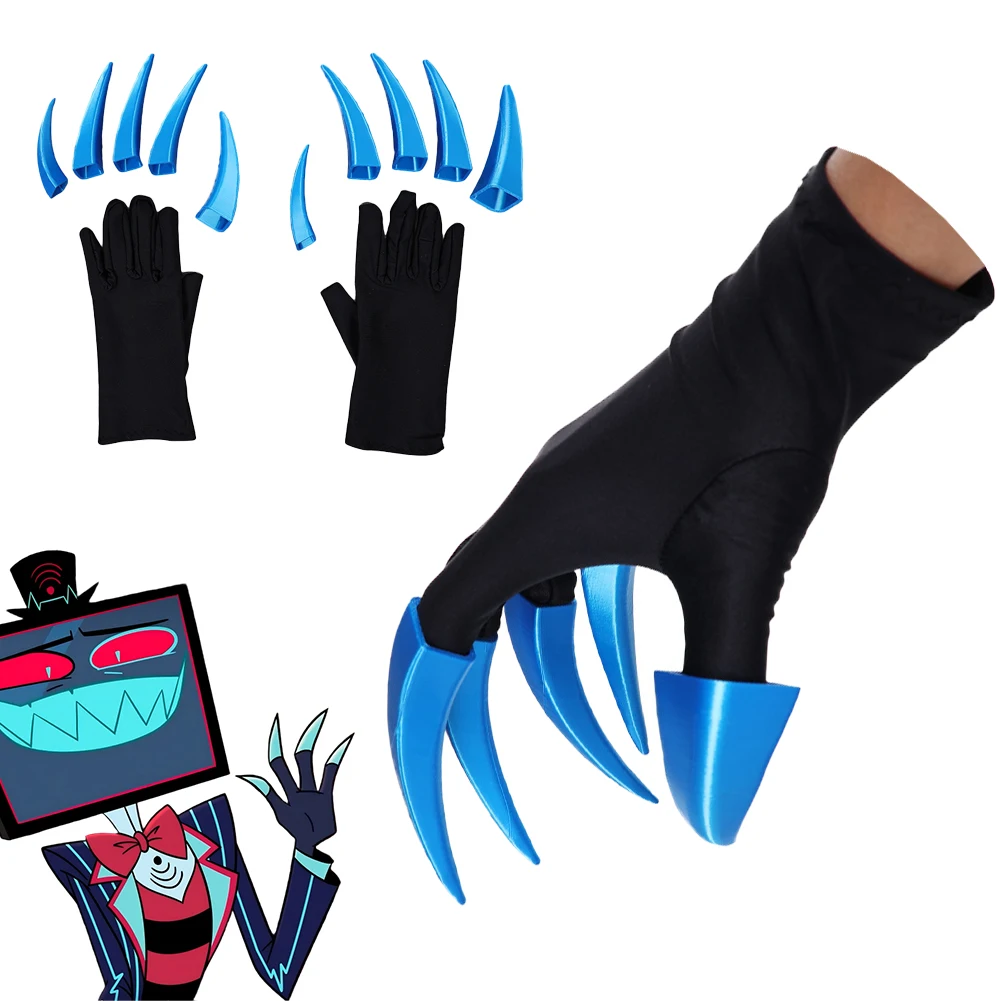 VOX Gloves Cosplay Fantasy Claw Prop 2025 TV Hell Hotel Costume Disguise Halloween Adult Women Men Roleplay Party Gifts