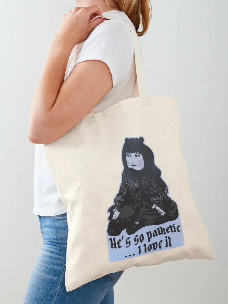 What We Do in the Shadows Vinyl Sticker or Magnet - Nadja (Doll) - He's so pathetic....I love it Tote Bag Lady bag Tote Bag