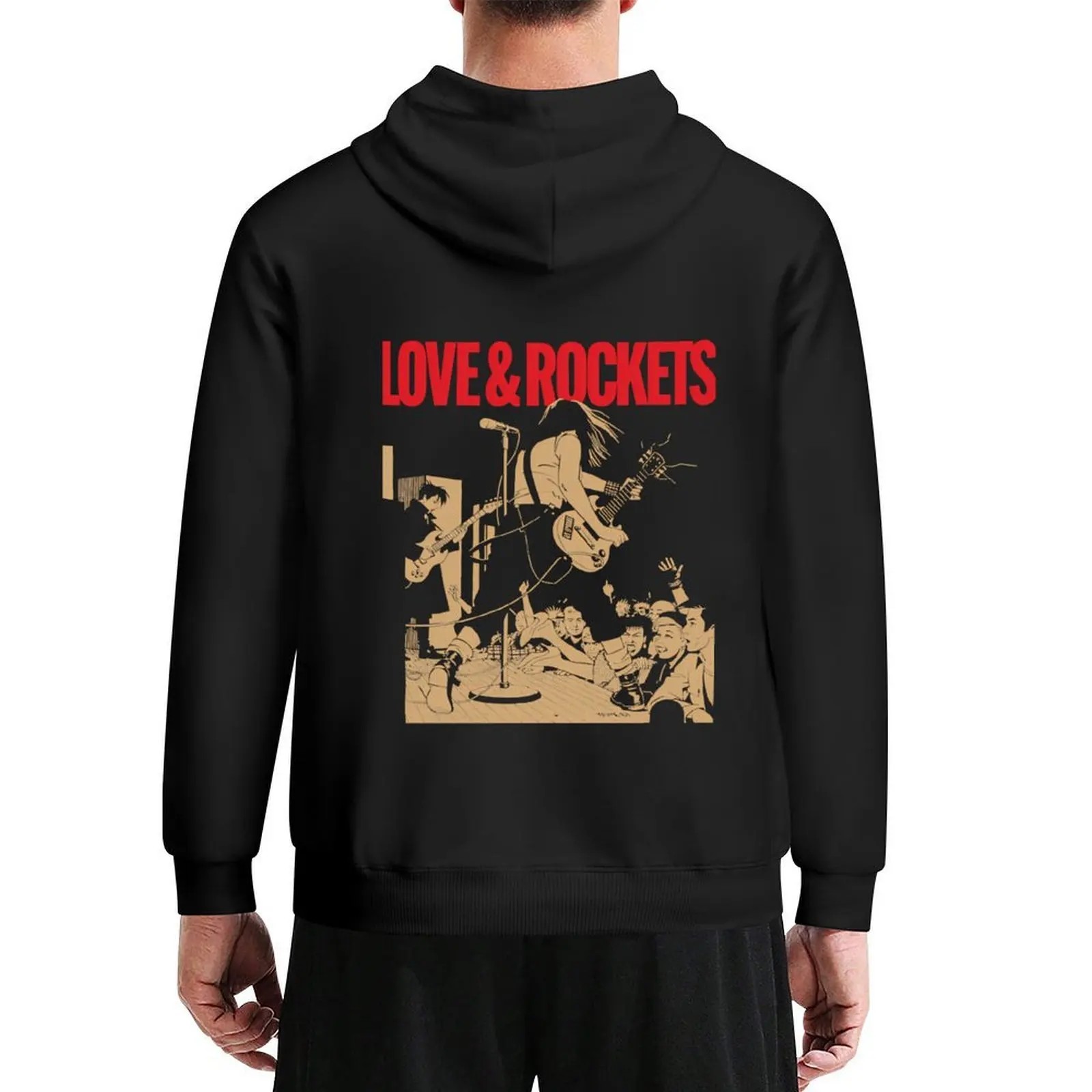 

Lover Gift Love And Rockets Classic Fan Hoodie men's winter sweater aesthetic clothing men's sweat-shirt men's oversize hoodie