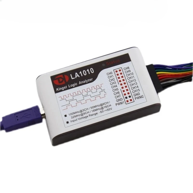 Логический анализатор LA1010 LA2016 LA5016 LA5032 I2C Аналитический SPI