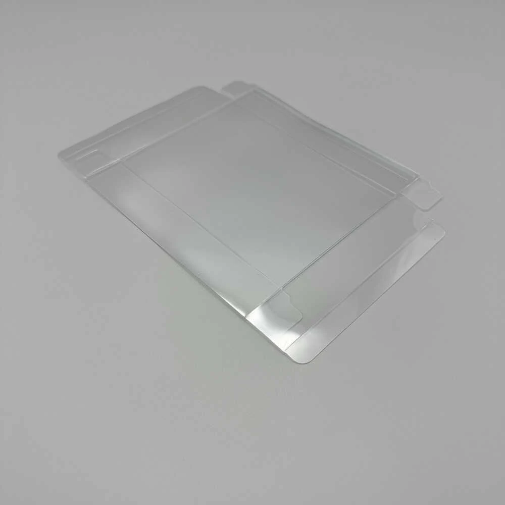 10 Uds. Cubierta transparente de PET para juego NES versión pal UE EE. UU. colección de edición limitada caja pequeña de almacenamiento de exhibición