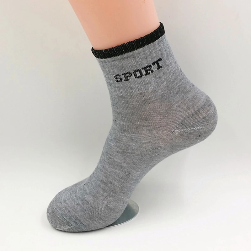 3Pairs Mens Socks Spring Autumn Men Long Tube Cotton Socks Male Sweat-absorbent Casual Deodorant Sports Socks Teenager Boys Gift