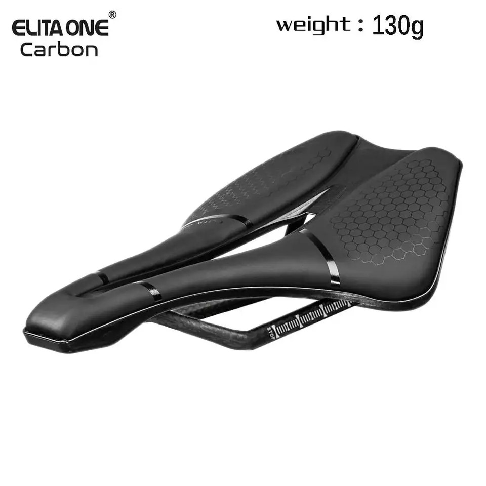 ELITA ONE-超軽量カーボン自転車サドル,レーシングシート,MTBおよび