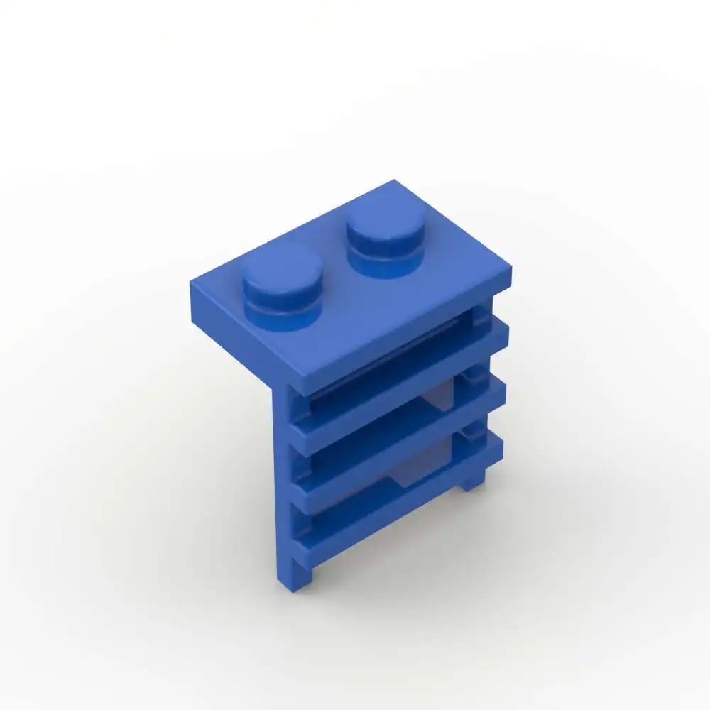 

MOC 10 шт. кирпичи 4175 1X2X2-1x2 тарелка-лестница строительные блоки решетка полосатая доска развивающие частицы головоломки игрушки подарки для детей