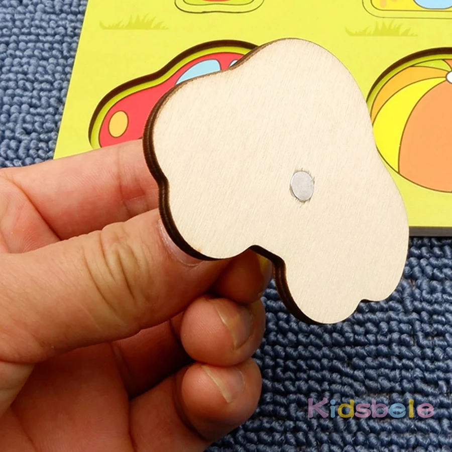 ปริศนาลูกบิดรูปสัตว์ไม้หลากสี – กระดานการเรียนรู้แบบมอนเตสซอรี่สำหรับเด็กวัยเตาะแตะ พัฒนาการกล้ามเนื้อมัดเล็ก