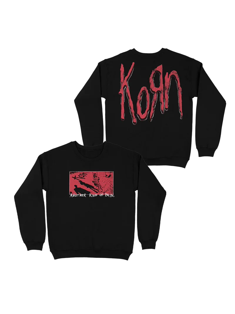 

Мужская толстовка Korn Band в американском уличном стиле, винтажная, темная, свободного кроя, с круглым вырезом, из хлопка, с цифровой прямой печатью, молодежная мода