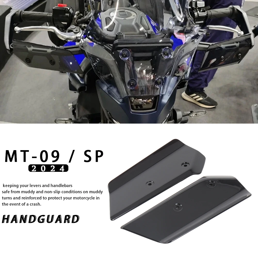 

Новая акриловая защитная накладка на руль для YAMAHA MT09 MT 09 MT-09 SP 2024, защита для рук мотоцикла mt09