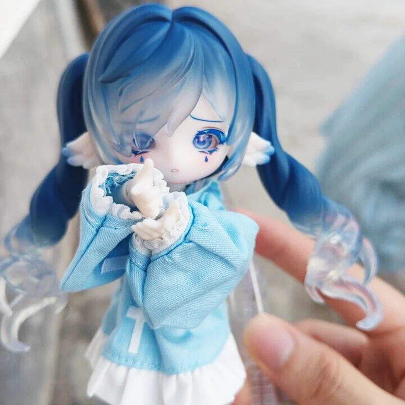 Lulu Blind Box Symfonisch Gedicht Serie Beweegbare Kawaii Model Bjd Pop Anime Action Figura Periferie Desktop Decoratie Verjaardag Gif