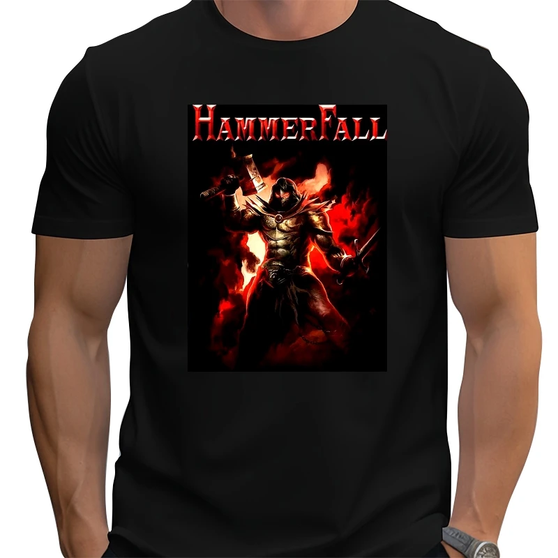 

HAMMERFALL cd lgo YOU WIN OR DIE Official SHIRT XXL 2X New built to last
